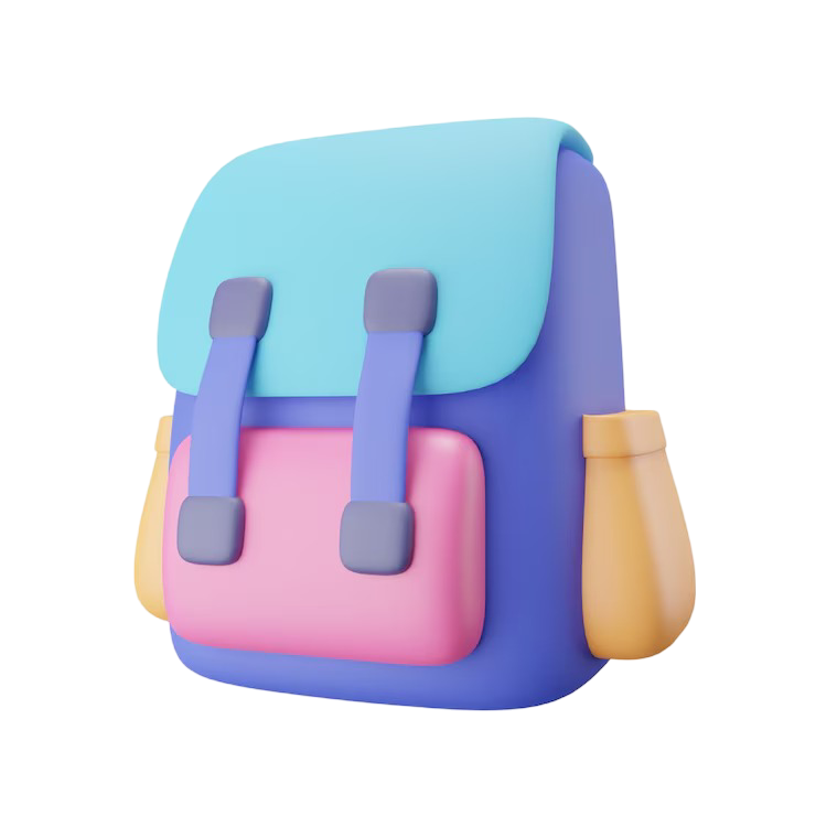 Giáo dục tài chính 4 school bag 3d icon education 431668 1580